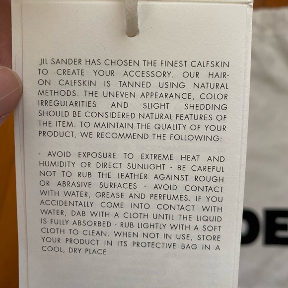 Jil Sander tiger shoulder bag - Picture 11 of 11